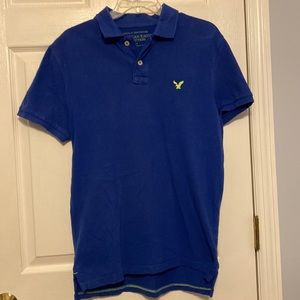 American eagle outfitters Royal blue Polo style shirt
